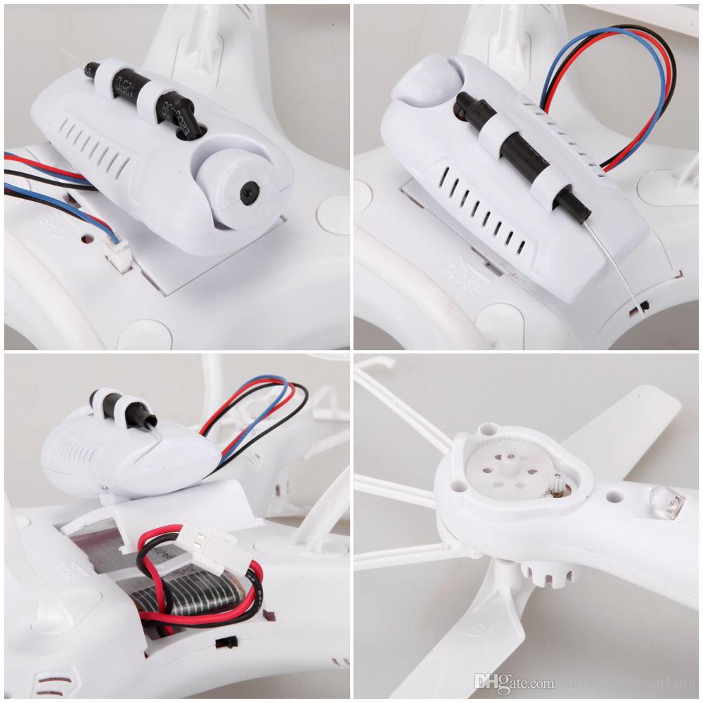 WiFi Τηλεκατευθυνόμενο Ελικόπτερο Quadcopter 6 Axis Gyro 2.4GHz με Camera GALAXY G20